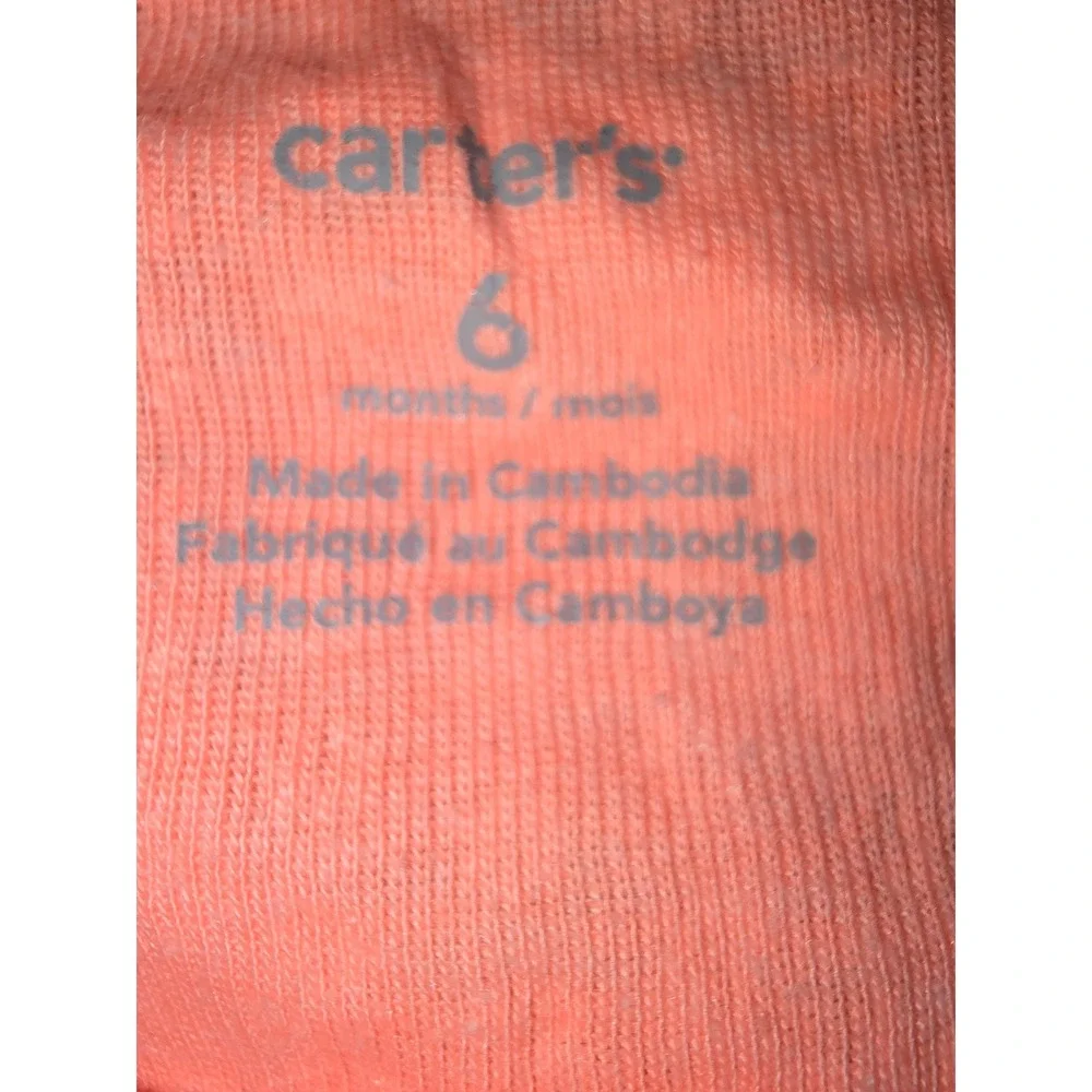 Carters OshKosh Baby Girl Bodysuit Bundle Pink Hearts Floral Brunch‎ 9-24 Months